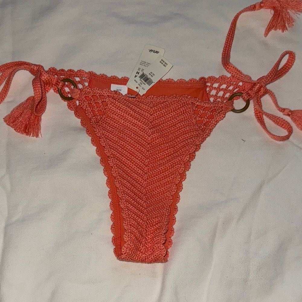 Aerie Crochet Tie Bikini Bottom